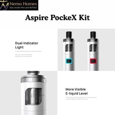 Buy Aspire PockeX Kit - Free UK Next Day Delivery (no minimum spend)