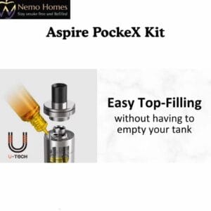 Buy Aspire PockeX Kit - Free UK Next Day Delivery (no minimum spend)