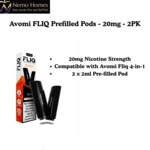 Buy Avomi FLIQ Pod Refill - Prefilled - Free UK Next Day Delivery (no minimum spend)
