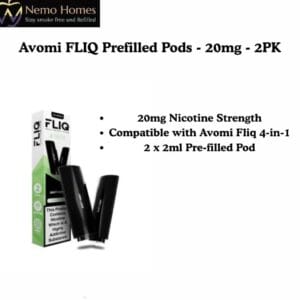 Buy Avomi FLIQ Pod Refill - Prefilled - Free UK Next Day Delivery (no minimum spend)