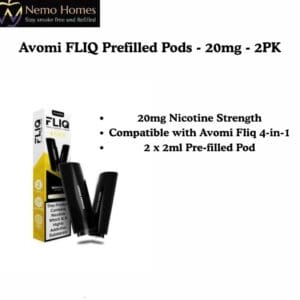 Buy Avomi FLIQ Pod Refill - Prefilled - Free UK Next Day Delivery (no minimum spend)