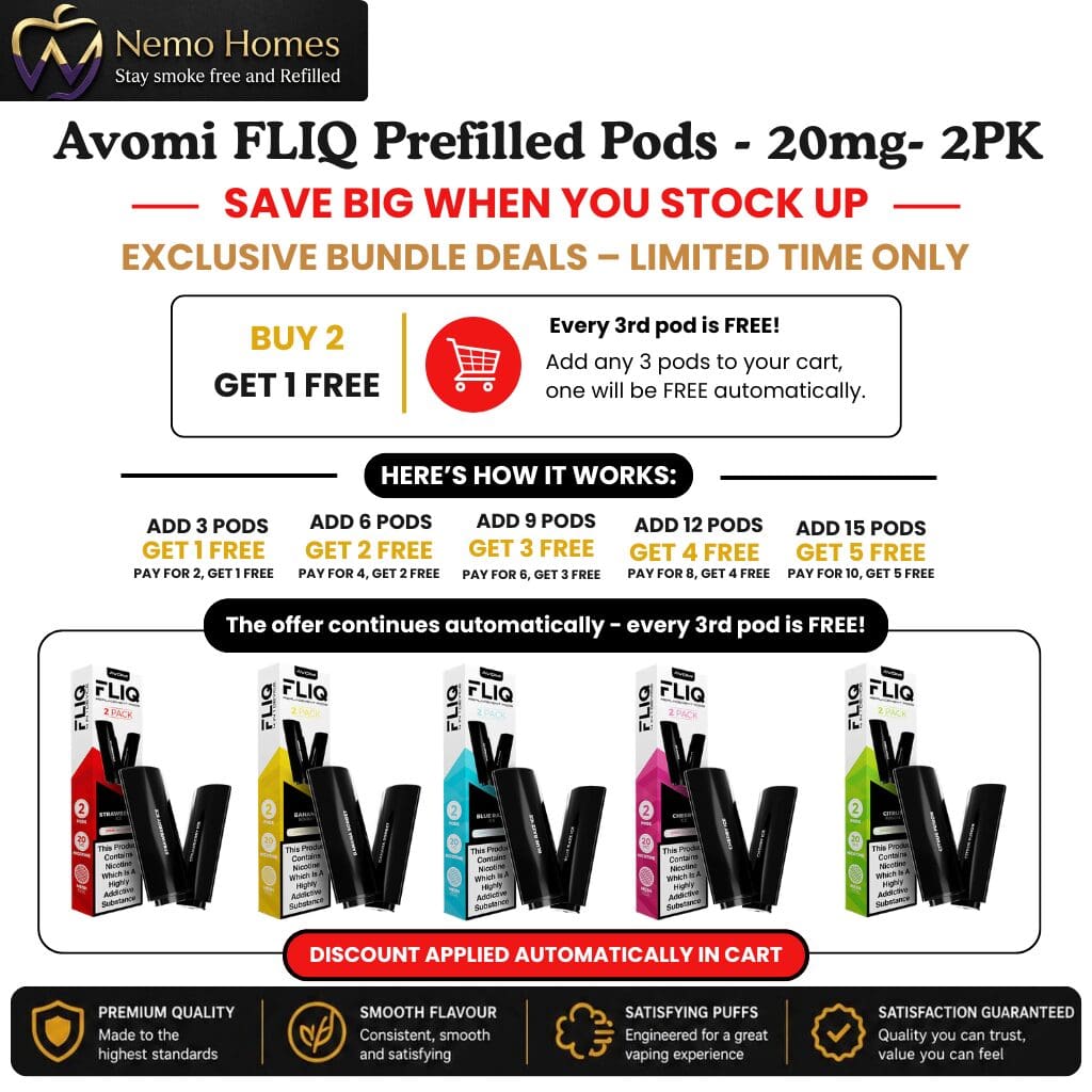 Avomi FLIQ Pod Refill -Prefilled