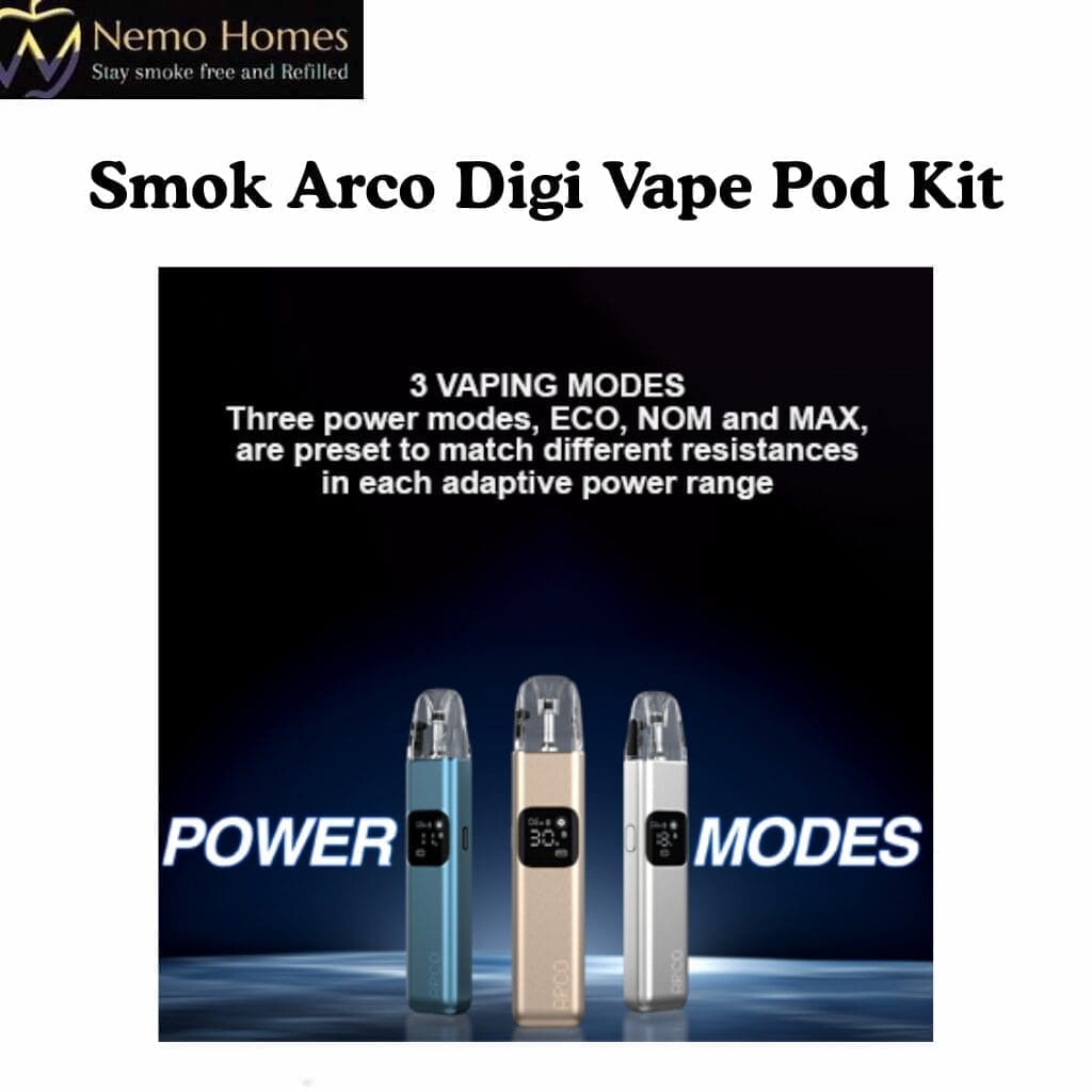 Buy SMOK Arco Digi Vape Pod Kit - Free UK Next Day Delivery (no minimum spend)