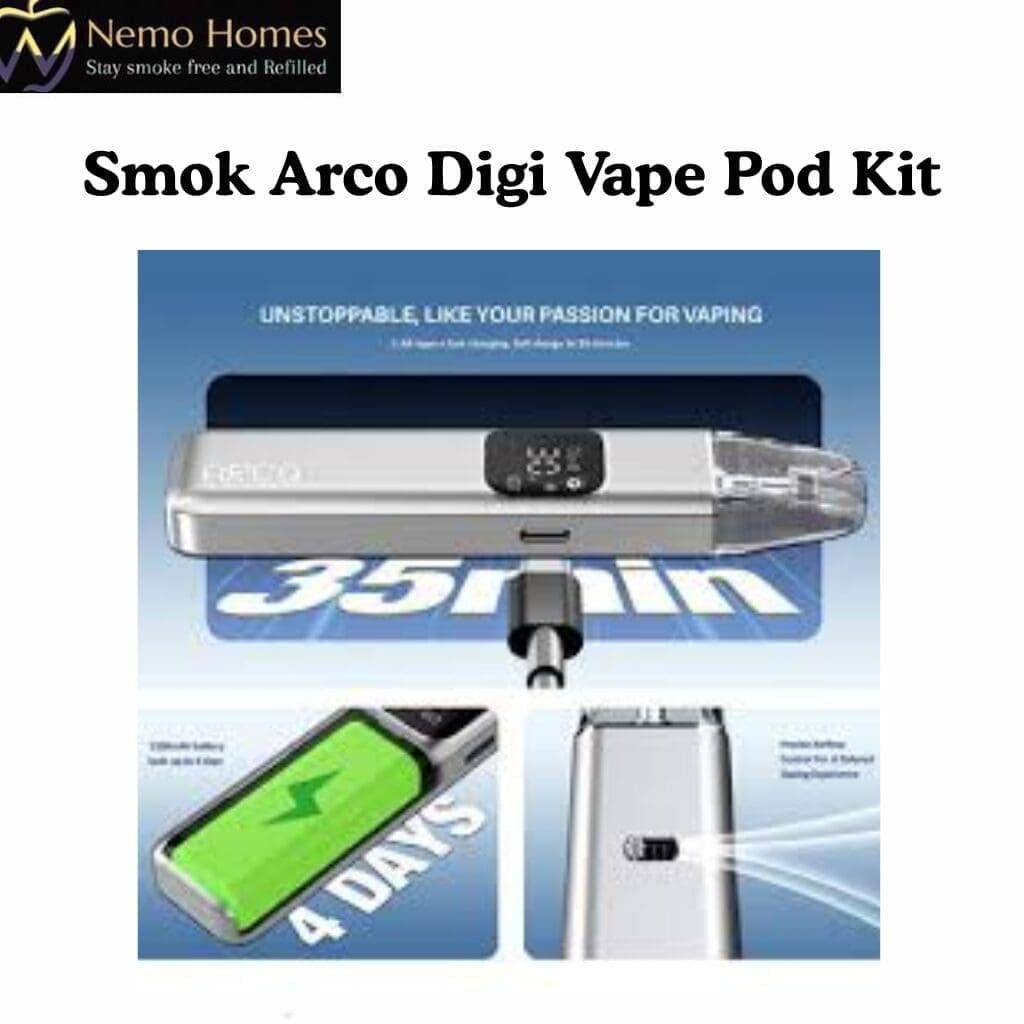 Buy SMOK Arco Digi Vape Pod Kit - Free UK Next Day Delivery (no minimum spend)