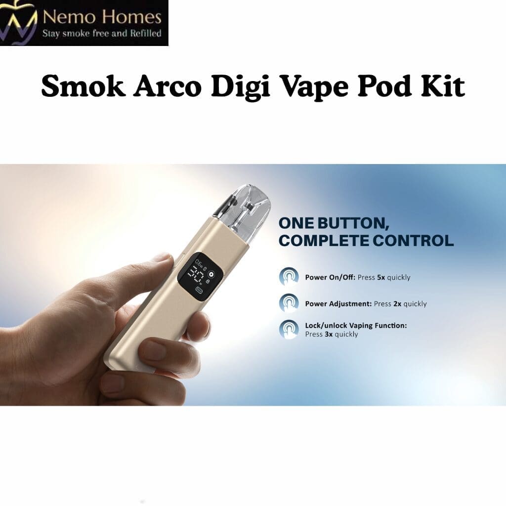Buy SMOK Arco Digi Vape Pod Kit - Free UK Next Day Delivery (no minimum spend)