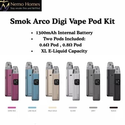 Buy SMOK Arco Digi Vape Pod Kit - Free UK Next Day Delivery (no minimum spend)