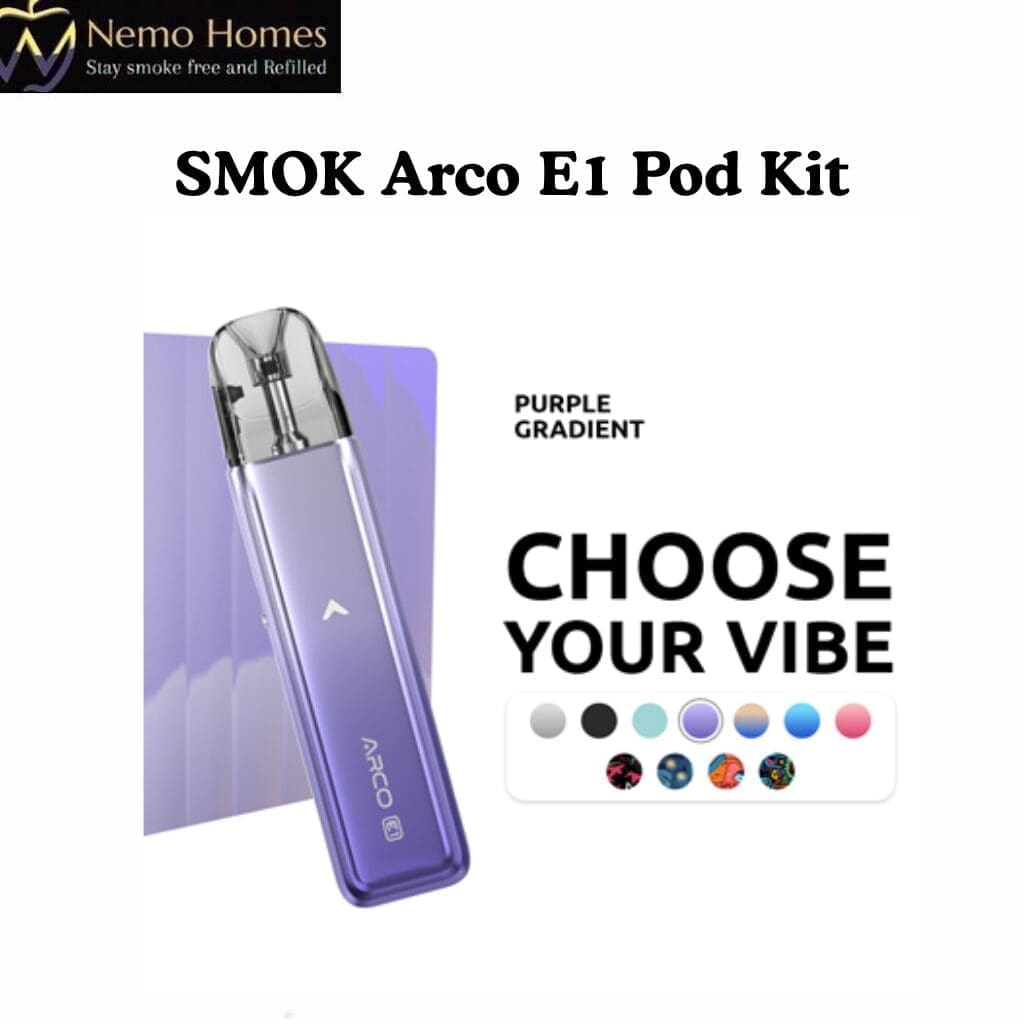 Buy SMOK Arco E1 Pod Kit - Free UK Next Day Delivery (no minimum spend)