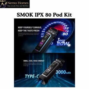 Buy SMOK IPX 80 Pod Kit - Free UK Next Day Delivery (no minimum spend)