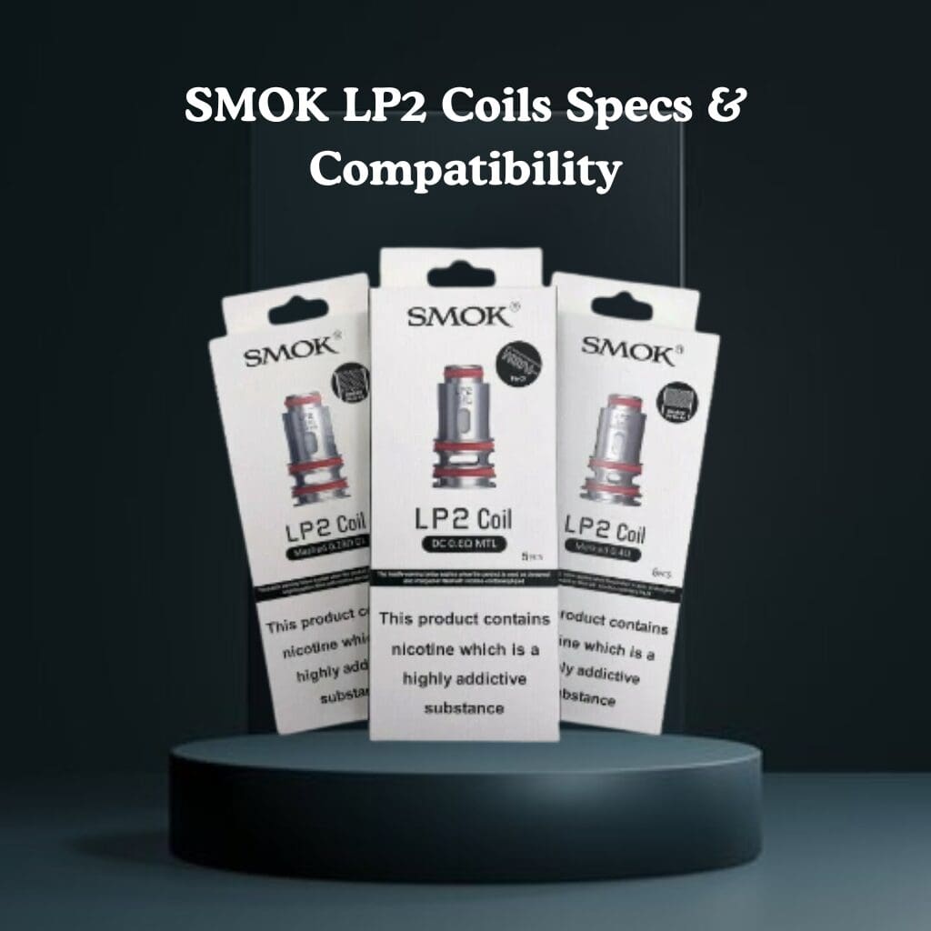 smok lp2 coils SMOK LP2 Coils DC 0.6 Ohm MTL (5 PACK)