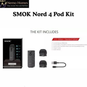Buy SMOK Nord 4 Pod Kit - Free UK Next Day Delivery (no minimum spend)