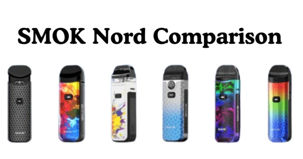 Buy SMOK Nord Series Explained: Pod Compatibility, Coils & How to Choose the right one! Direct lung vaping - Free UK Next Day Delivery (no minimum spend)