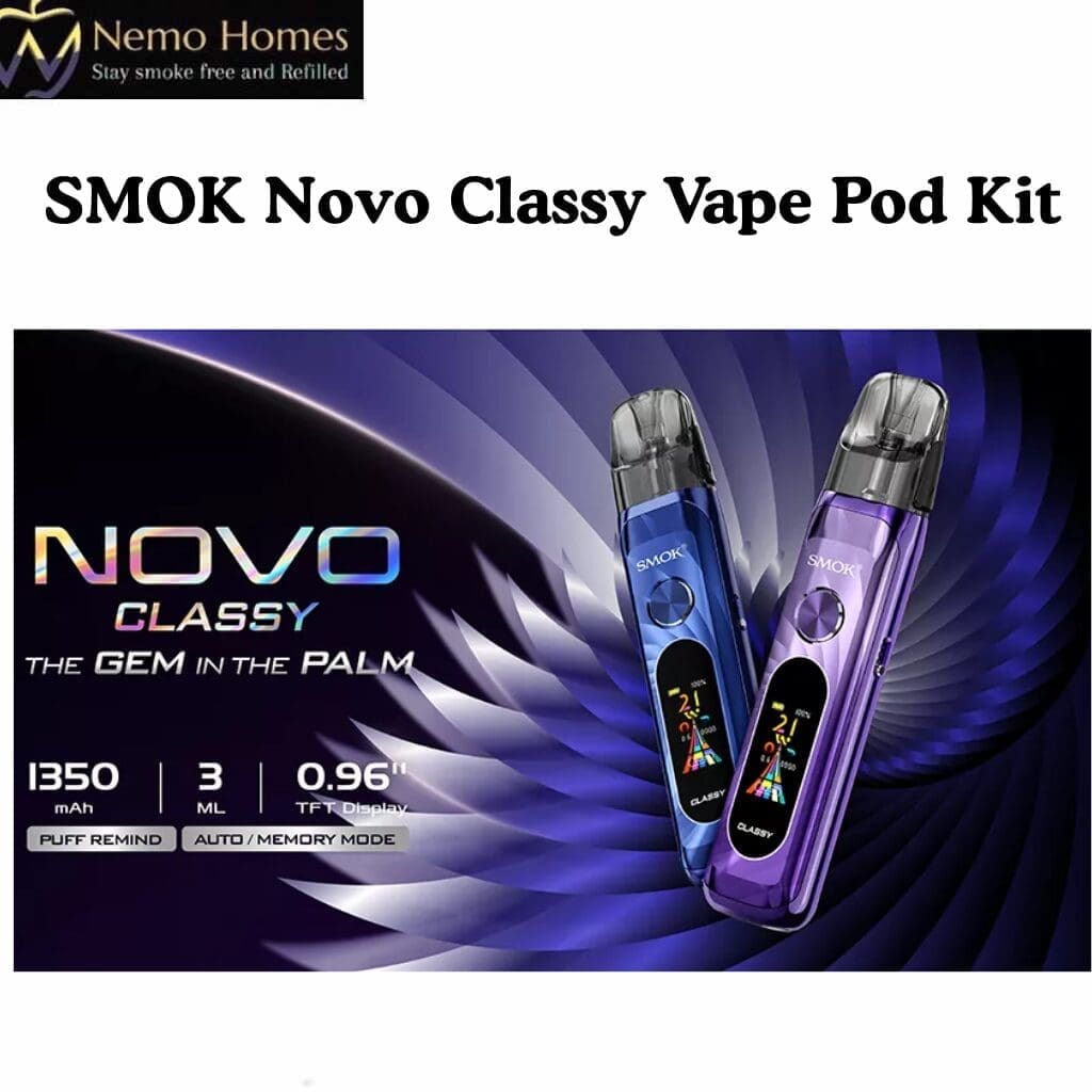 Buy SMOK Novo Classy Pod Kit - Free UK Next Day Delivery (no minimum spend)