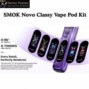 Buy SMOK Novo Classy Pod Kit - Free UK Next Day Delivery (no minimum spend)