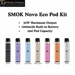 Buy SMOK Novo Eco Pod Kit - Free UK Next Day Delivery (no minimum spend)
