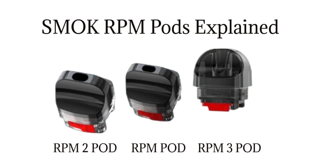 Buy SMOK RPM Pods Explained: Which RPM, RPM 2 or RPM 3 Is Right for You? DTL vaping pods - Free UK Next Day Delivery (no minimum spend)