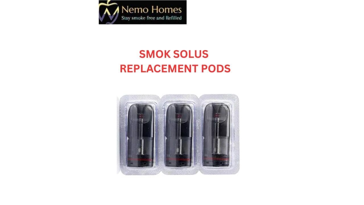 Buy SMOK Solus Replacement Pods - Free UK Next Day Delivery (no minimum spend)