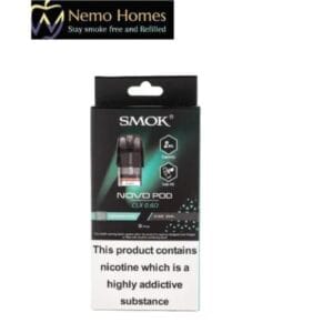 Buy SMOK Novo CLX Replacement Pods - Free UK Next Day Delivery (no minimum spend)