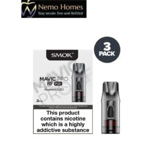 Buy SMOK Mavic Pro RF Replacement Pods – 3 PK - Free UK Next Day Delivery (no minimum spend)