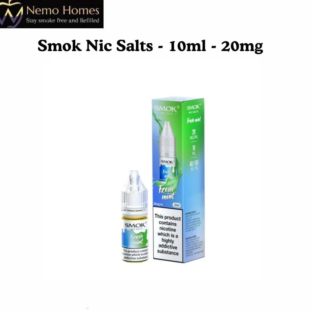 Buy SMOK Nic Salts - 10ml - 20mg - Free UK Next Day Delivery (no minimum spend)