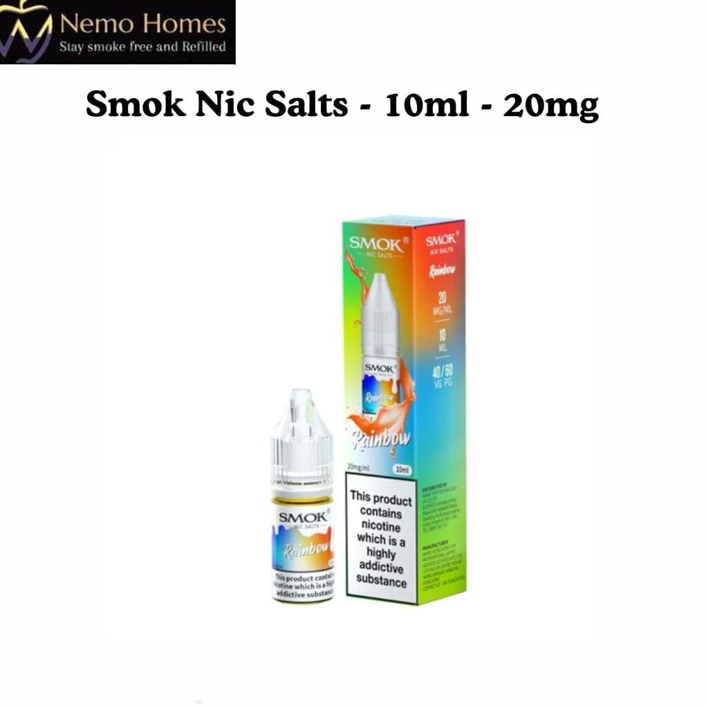 Buy SMOK Nic Salts - 10ml - 20mg - Free UK Next Day Delivery (no minimum spend)