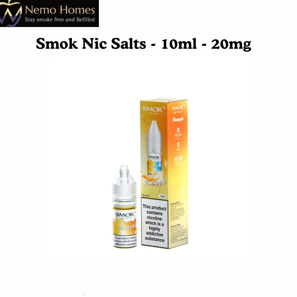 Buy SMOK Nic Salts - 10ml - 20mg - Free UK Next Day Delivery (no minimum spend)