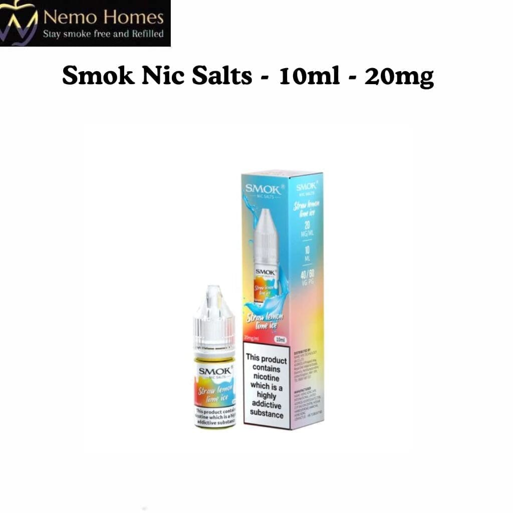 Buy SMOK Nic Salts - 10ml - 20mg - Free UK Next Day Delivery (no minimum spend)
