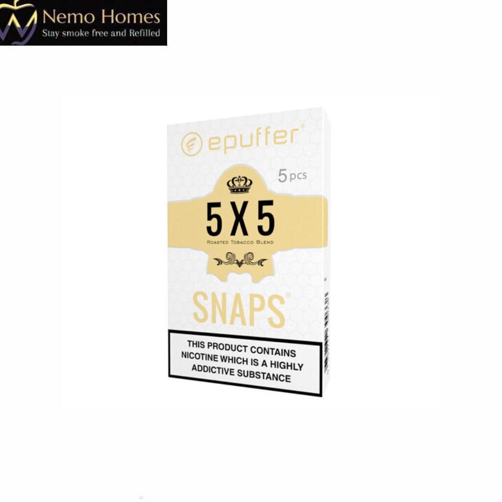 Snaps 5X5 Tobacco Cartridges (TAN)