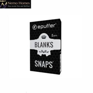 Buy ePuffer SNAPS Blank Cartridges Refills | Customise Flavour by ePuffer - Black - Free UK Next Day Delivery (no minimum spend)