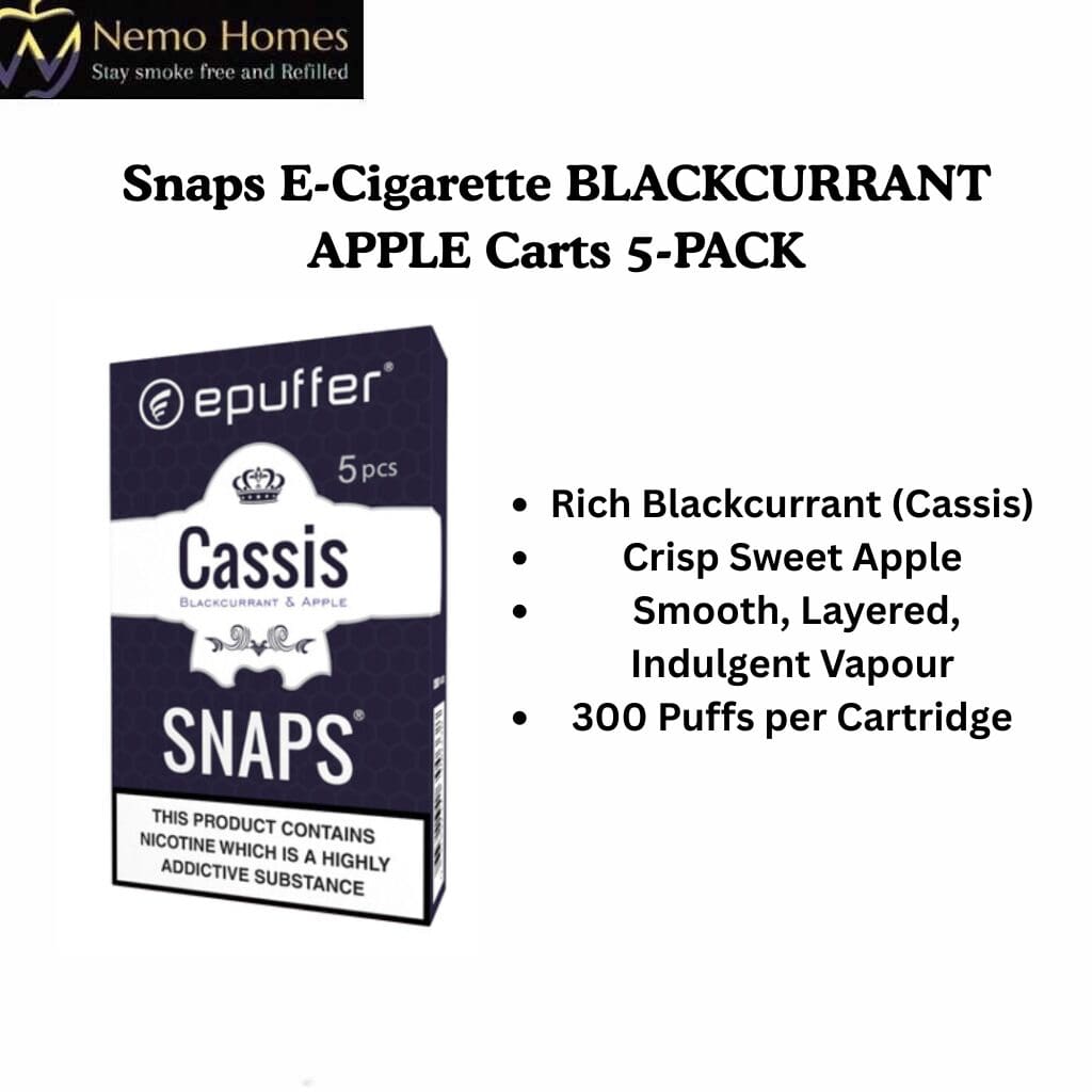 Snaps BLACKCURRANT APPLE Cartridges
