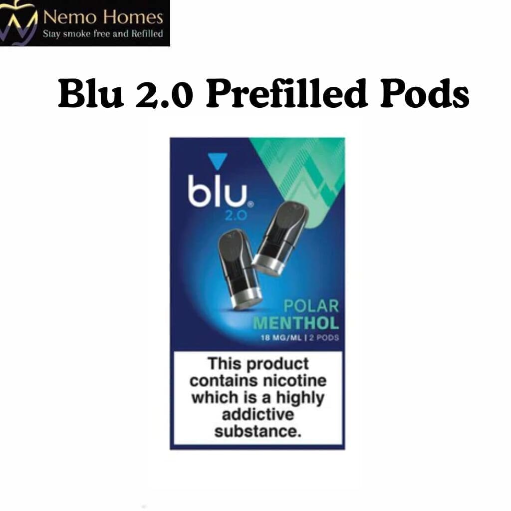 Buy Blu 2.0 Pods - myBlu Prefilled Vape Pods | 9mg | 18mg - Free UK Next Day Delivery (no minimum spend)