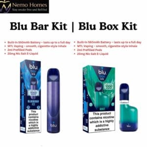 Buy Blu Bar Vape Device | Blu Bar Box Kit - Free UK Next Day Delivery (no minimum spend)