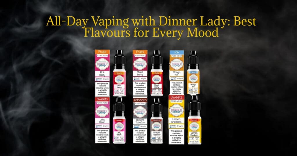 Buy Dinner Lady 50:50 E-Liquids Guide: Finding Your Perfect Match & Why it’s the Best Choice for New Vapers 12mg nicotine - Free UK Next Day Delivery (no minimum spend)