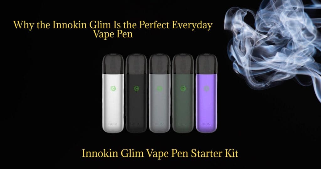 Buy Innokin Glim Vape Pen Starter Kit Guide: Everything You Need to Know about Why Beginners Love the Innokin Glim Vape Pen 500mAh vape - Free UK Next Day Delivery (no minimum spend)