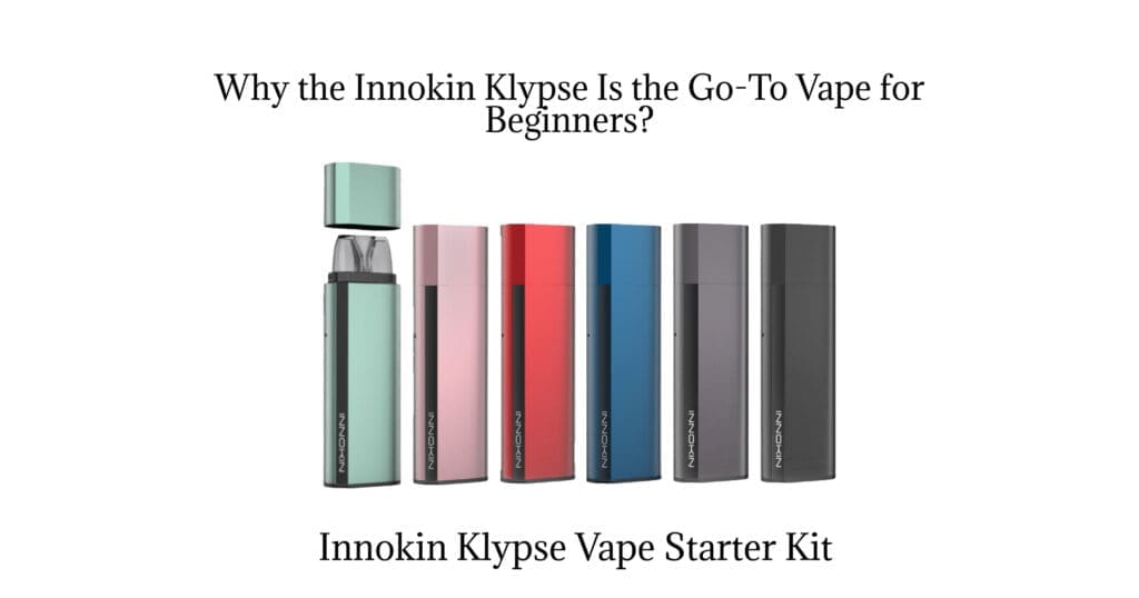 Buy Innokin Klypse Guide: The Pocket Vape with a Magnetic Dust-Proof Cap - Everything You Need to Know About the Innokin Klypse 0.8 ohm pod - Free UK Next Day Delivery (no minimum spend)