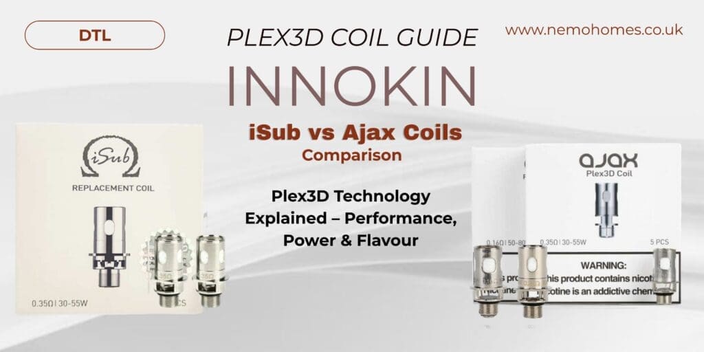 Buy Plex3D Power: iSub or Ajax – The Ultimate Coil Breakdown (Everything You Need To Know) 30-55W coil - Free UK Next Day Delivery (no minimum spend)