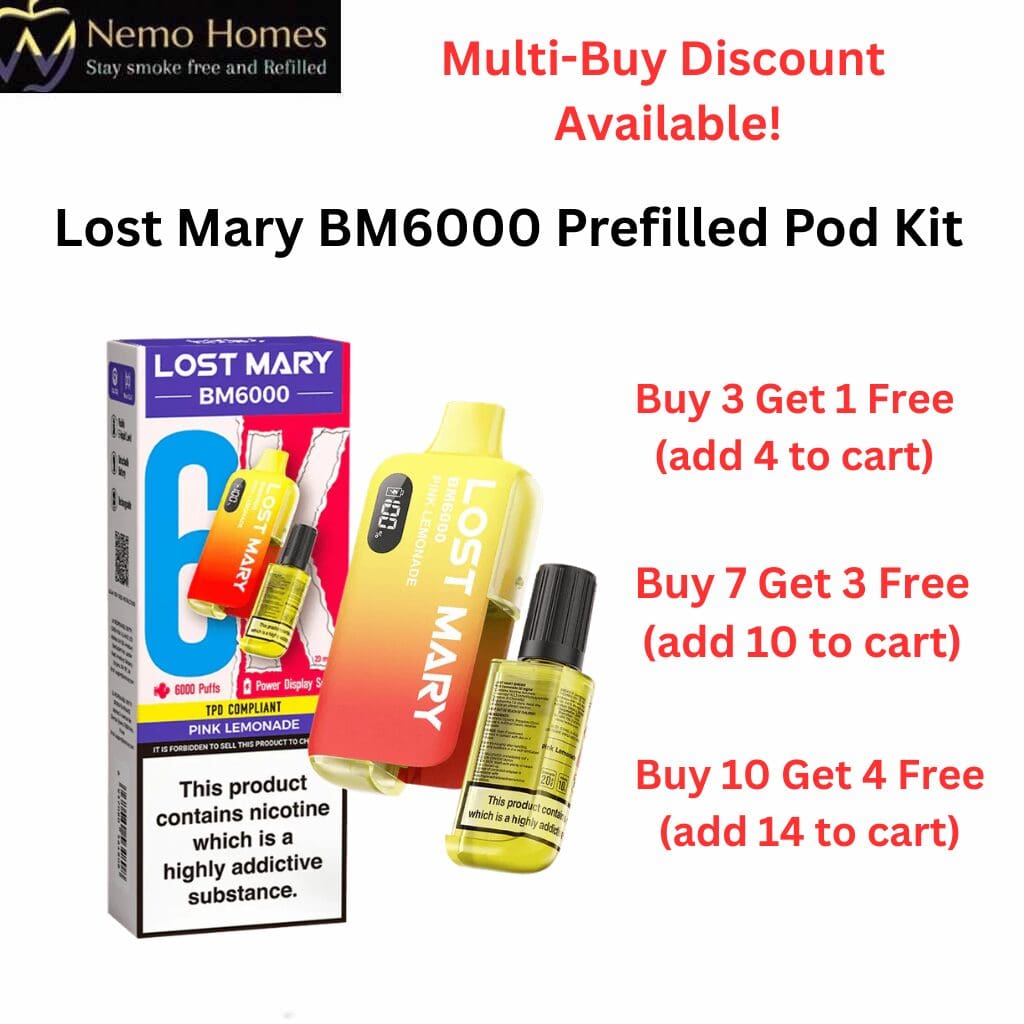 Lost Mary BM6000 Prefilled Pod Kit