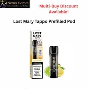 Buy Lost Mary Tappo Prefilled Pod - Free UK Next Day Delivery (no minimum spend)
