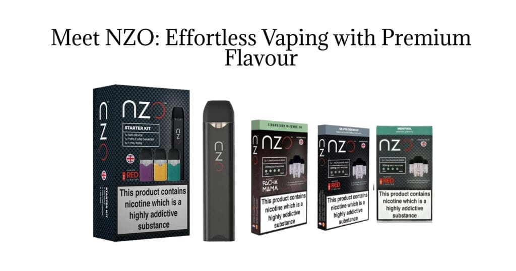 Buy NZO Vape Pod: Everything You Need to Know About the 400mAh Pocket Powerhouse 1.7ml pods - Free UK Next Day Delivery (no minimum spend)