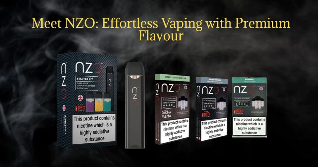 Buy NZO Vape Pod: Everything You Need to Know About the 400mAh Pocket Powerhouse 1.7ml pods - Free UK Next Day Delivery (no minimum spend)