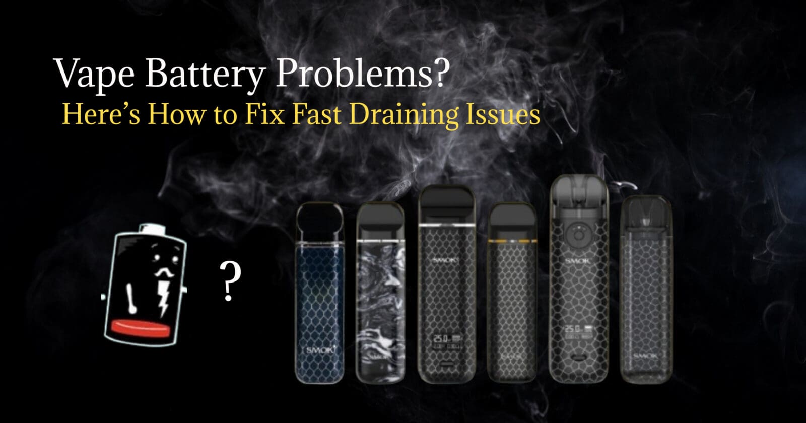 elf bar vape uk Vape Battery Drains Fast? Causes & Fixes