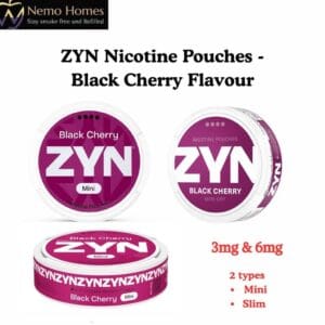 Buy ZYN Nicotine Pouches – Black Cherry Flavour - Free UK Next Day Delivery (no minimum spend)