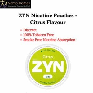 Buy ZYN Nicotine Pouches - Citrus Flavour - Free UK Next Day Delivery (no minimum spend)