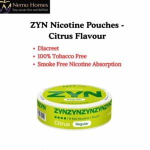 Buy ZYN Nicotine Pouches - Citrus Flavour - Free UK Next Day Delivery (no minimum spend)