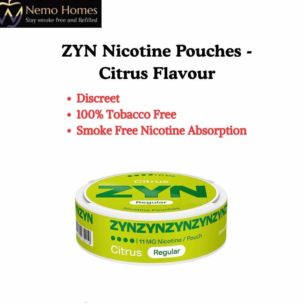 Buy ZYN Nicotine Pouches - Citrus Flavour - Free UK Next Day Delivery (no minimum spend)