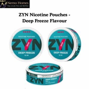 Buy ZYN Nicotine Pouches - Slim Deep Freeze X Strong 11mg - Free UK Next Day Delivery (no minimum spend)