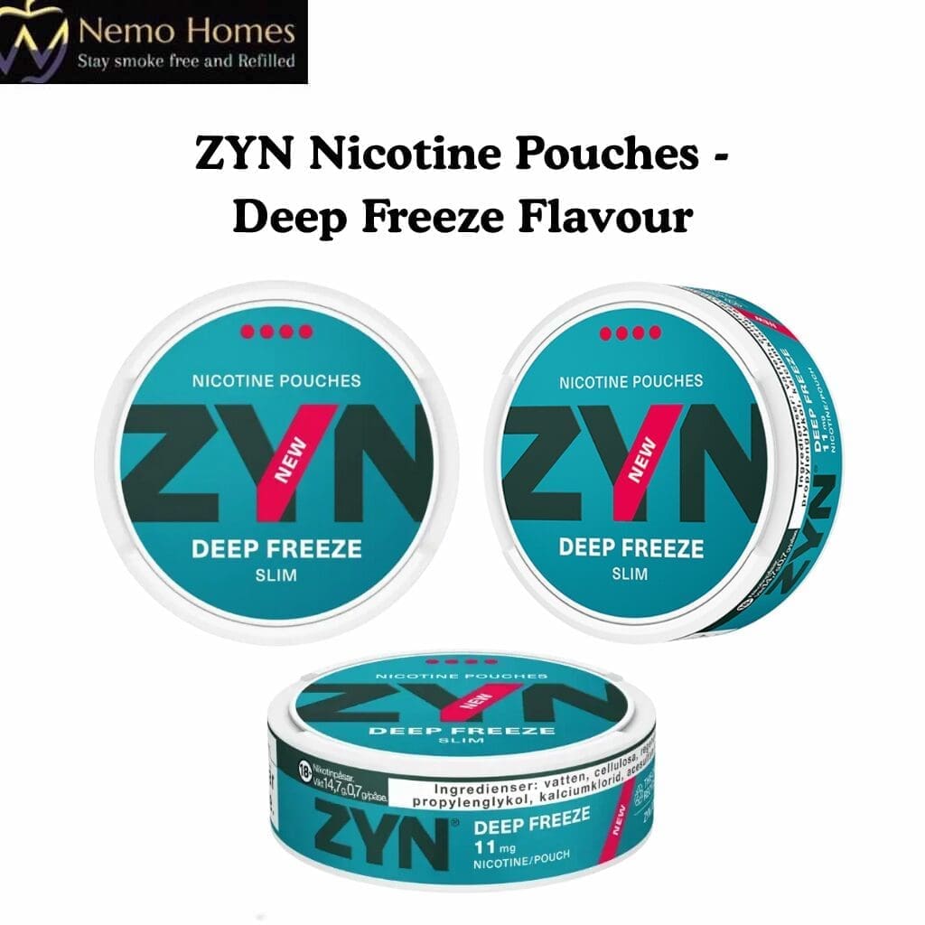 ZYN Nicotine Pouches – Slim Deep Freeze X Strong 11mg