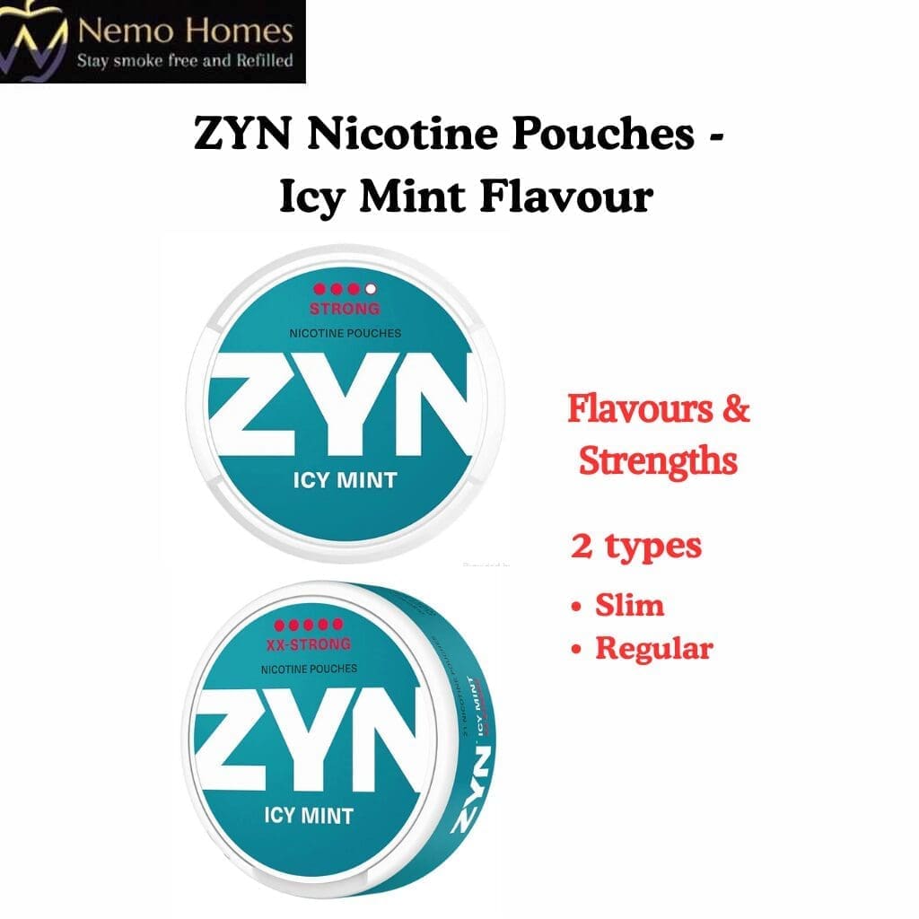 ZYN Nicotine Pouches – Icy Mint Flavour