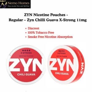 Buy ZYN Nicotine Pouches – Regular Chilli Guava X-Strong 11mg - Free UK Next Day Delivery (no minimum spend)