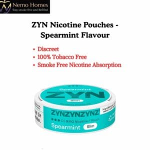 Buy ZYN Nicotine Pouches – Spearmint Flavour - Free UK Next Day Delivery (no minimum spend)