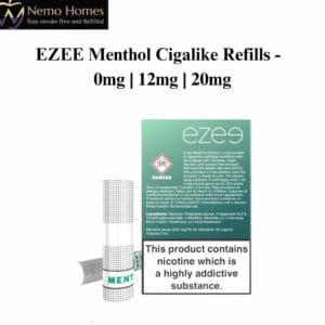 Buy EZEE Menthol Cigalike Refills - Free UK Next Day Delivery (no minimum spend)